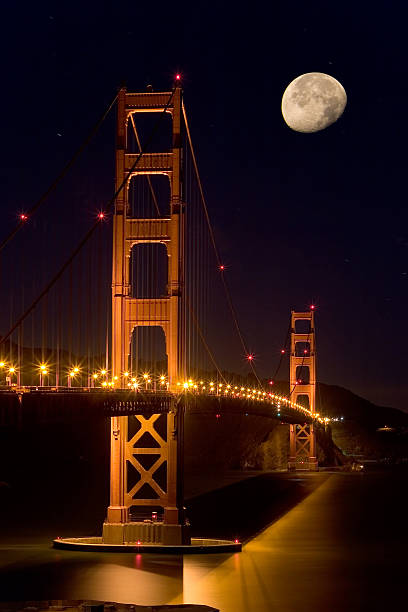 istock Golden Gate Bridge moonlight, San Francisco 108151289