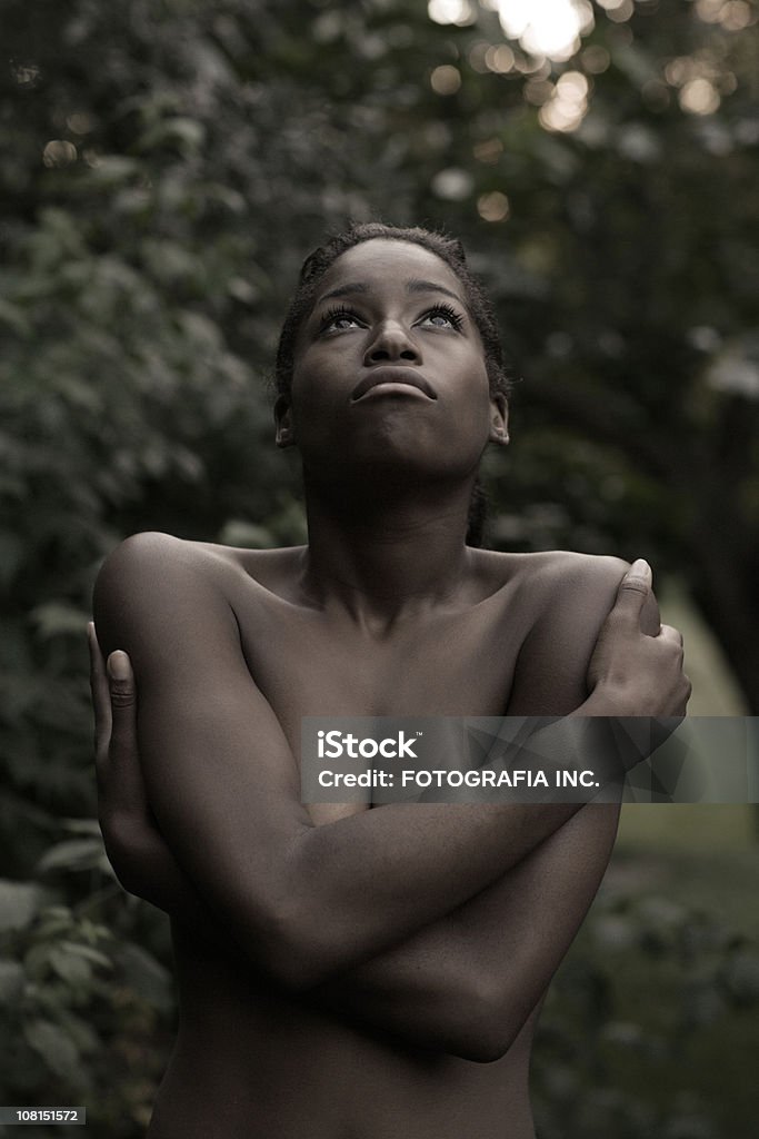 Muse au crépuscule - Photo de Afro-américain libre de droits