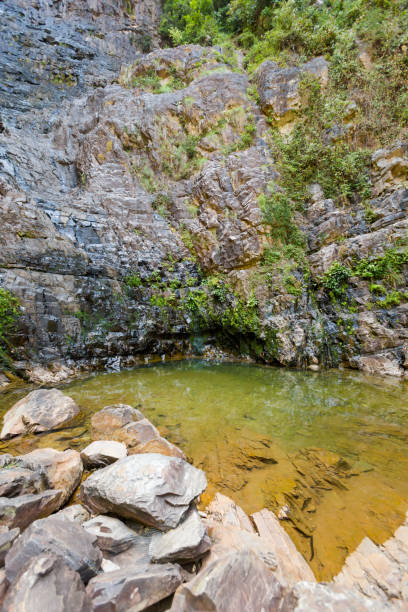 istock Temurun waterfall on Langkawi island 1081523396