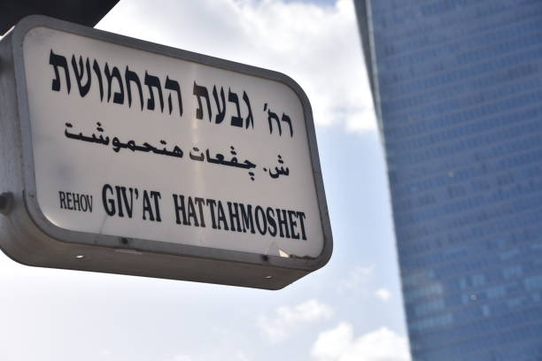 istock Road sign, Israel 1081538464