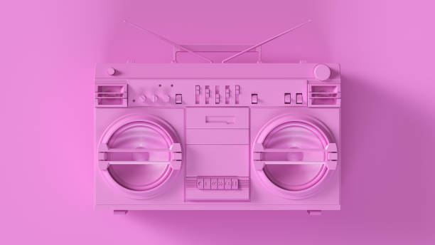 istock Pink Boombox 3 1081540500