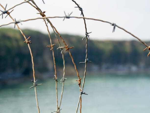 istock Pointe du Hoc battlefield, France 1081556472