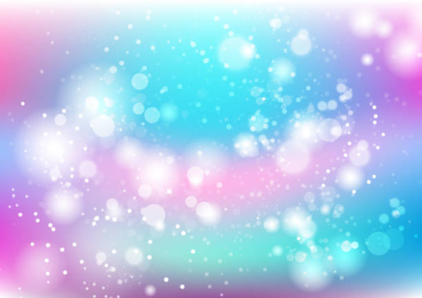 istock Abstract background, colorful pastel dust particles scatter and stars scatter sparkle blurry vector illustration, holiday season celebration party concept 1081568398