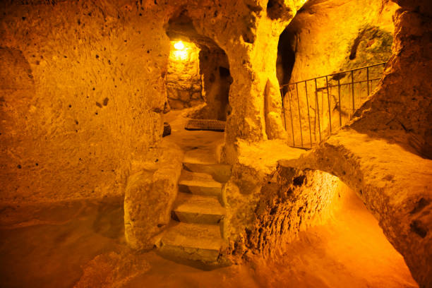 istock Kaymakli Underground City, Nevsehir, Turkey 1081573778