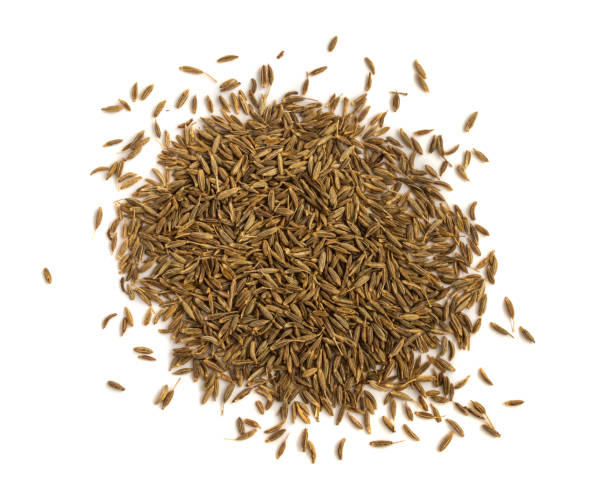 istock Pile of cumin or zira seeds 1081598542