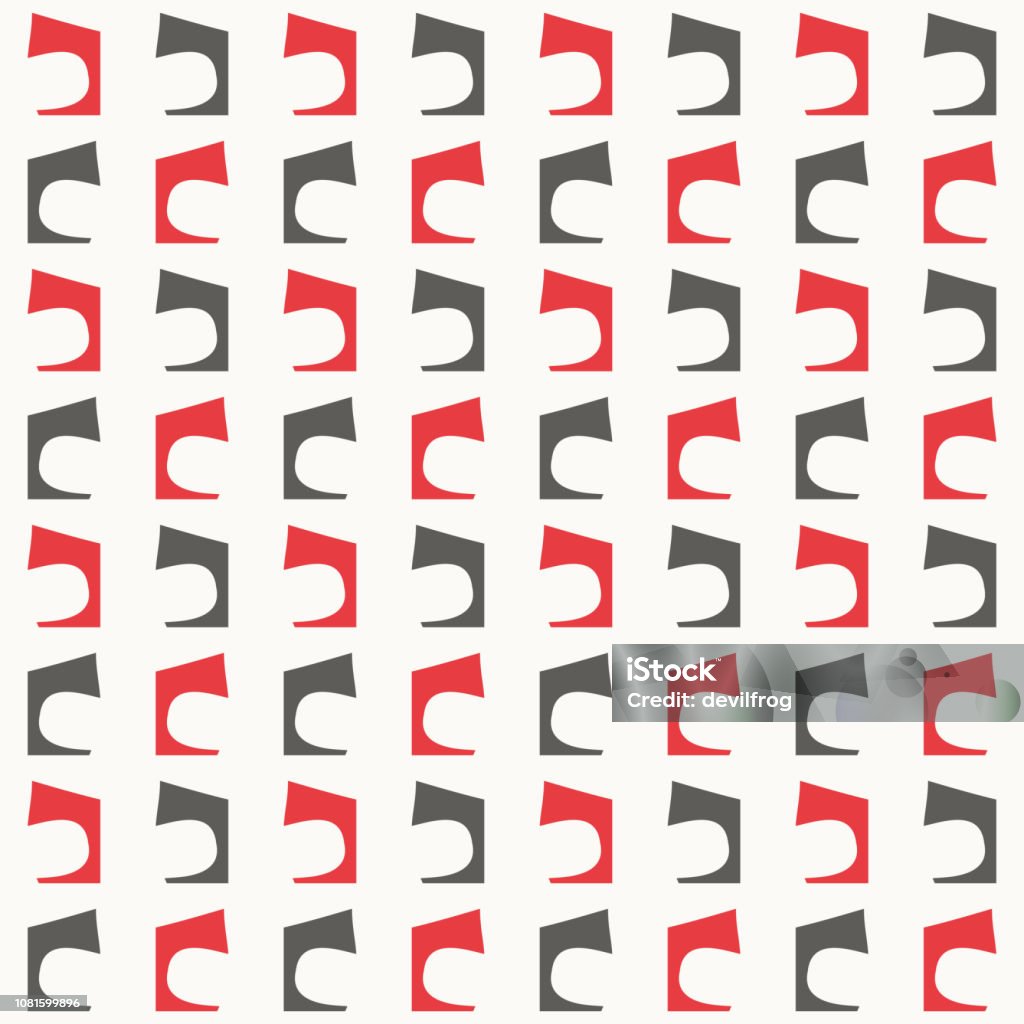 Alternating Pattern Shape Examples Bright Seamless Pattern With Alternating Geometric Shapes Stock ...