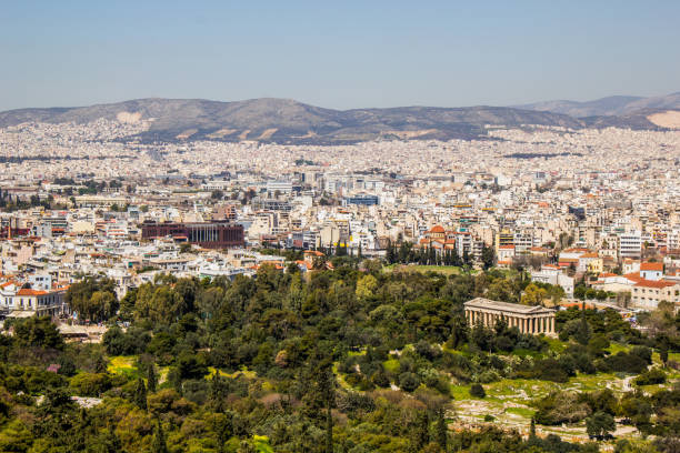 istock Acient Agora: The Temple of Hephaestus and Athens 1081601846