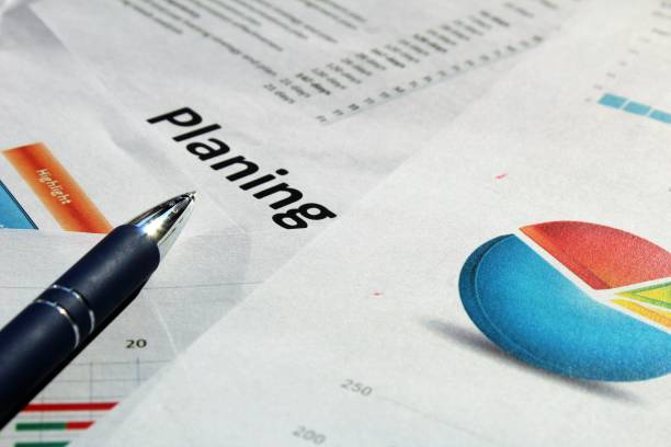 istock Planing and analysing for a business. 1081603396