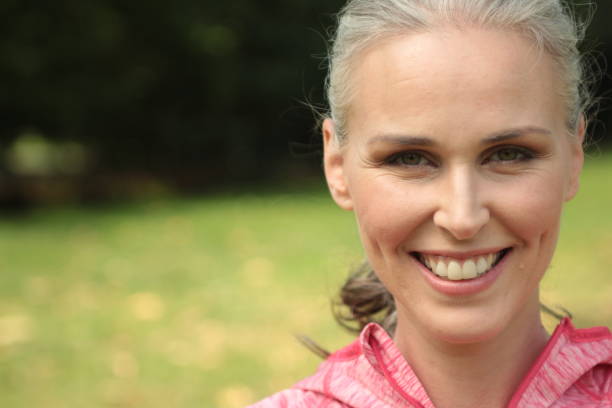 istock Mature woman outside 1081607976