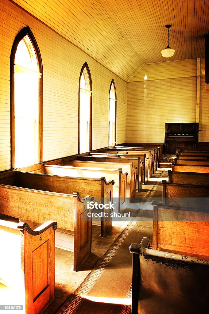 Kirche innen - Lizenzfrei Alt Stock-Foto