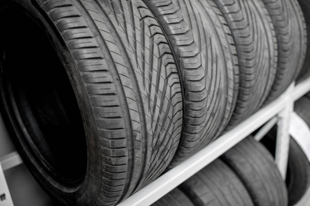 istock Close-up of a wheel protectors 1081612206