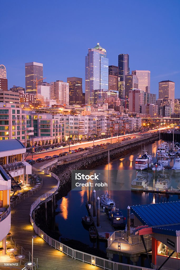 Seattle Waterfront - Zbiór zdjęć royalty-free (Seattle)