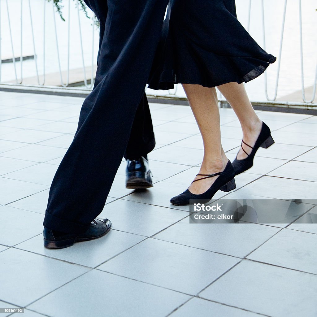 Retrato de pareja de baile de Tango cuadrados - Foto de stock de Bailar libre de derechos