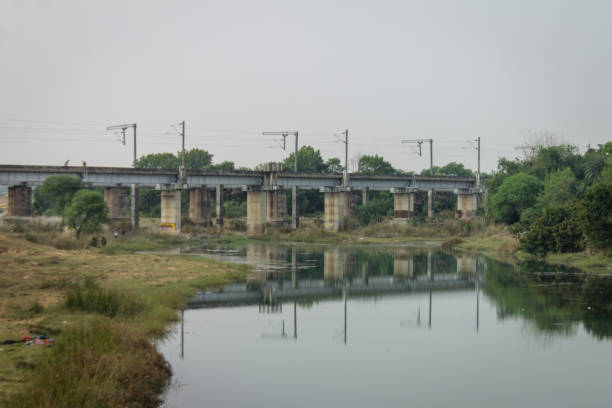 istock India: Railway Bridge over the Kopai River 1081615400