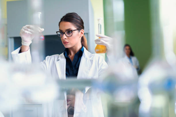 istock Chemistry and medicine researcher working in a laboratory 1081619652