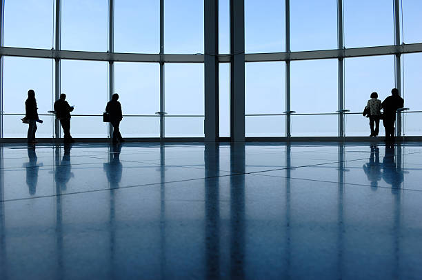 istock View from the top. 5 lonely people. Tokyo 108162150