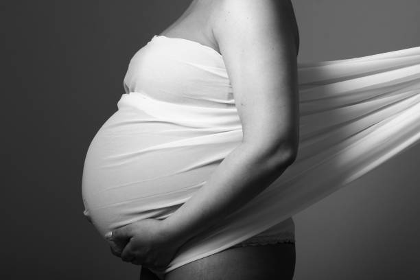 istock Mixed race pregnant woman 1081624102