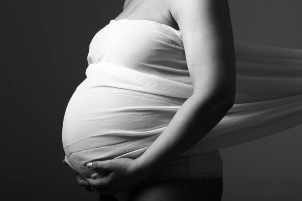 istock Mixed race pregnant woman 1081624178