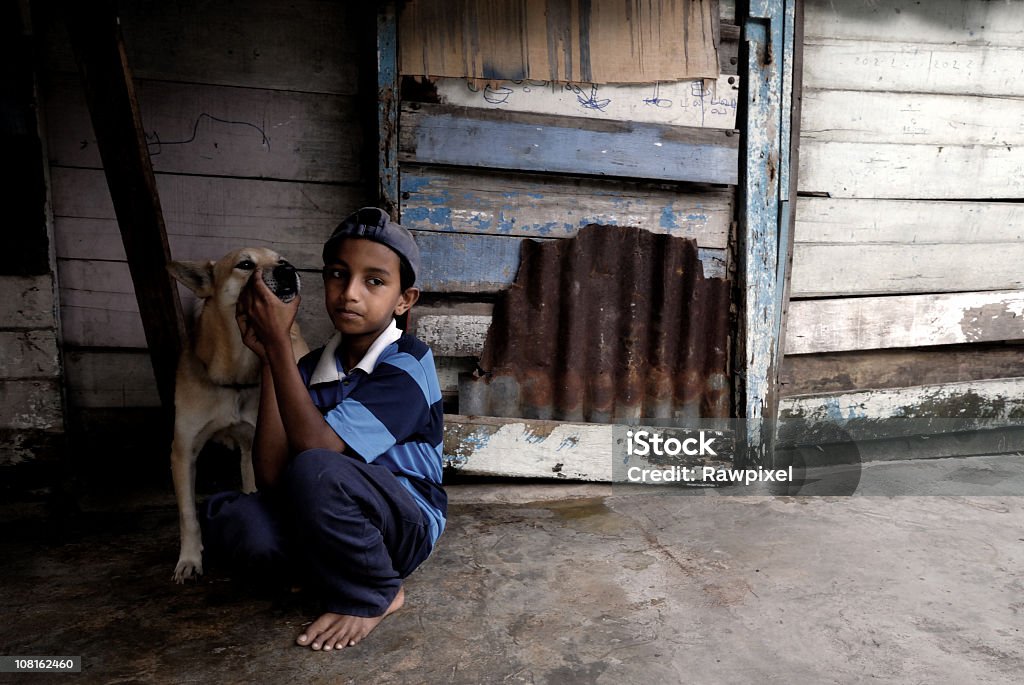 Kampung Portraits  Dog Stock Photo