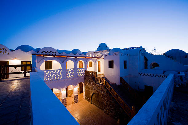 istock Arabian Style Court Yard at Dusk 108162527