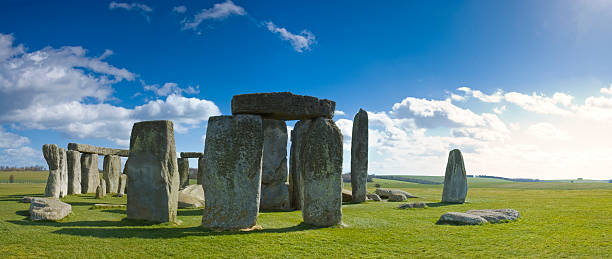 istock Stonehenge Against Blue Sky on Sunny Day 108162807