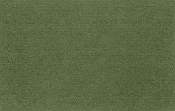 Natural background of rustic linen khaki. The material structure is clearly visible.
