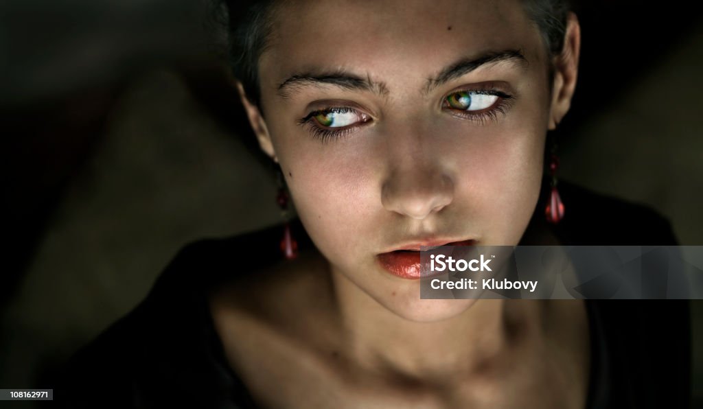 Ansioso piscar de - Foto de stock de 18-19 Anos royalty-free