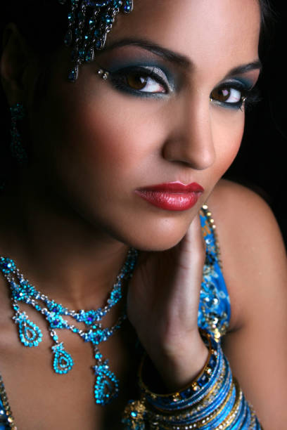 istock Woman Dressed in Bollywood Style 108163304