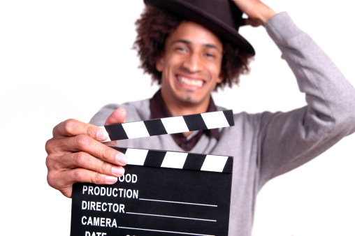 Professional type of equipment, used on films to assist in synchronizing of picture and sound