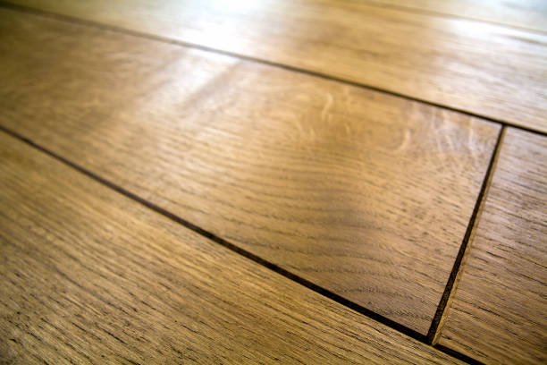 istock Natural brown texture wooden parquet floor boards 1081635704