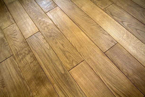 istock Natural brown texture wooden parquet floor boards 1081635726