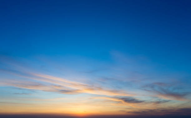 istock Colorful sunset sky over tranquil sea surface 1081667408