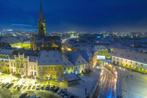 istock Sibiu, Transylvania, Romania 1081667638