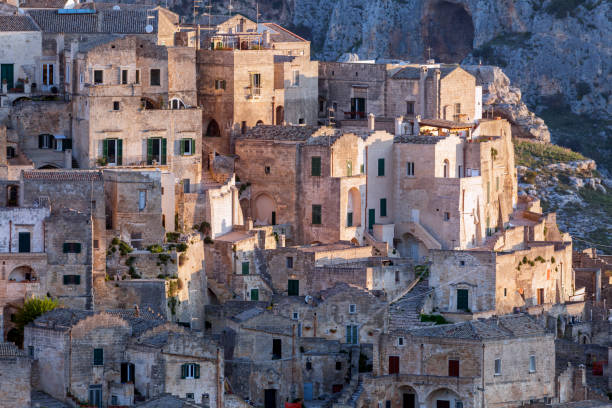 istock Sassi in Matera at sunrise 1081679686