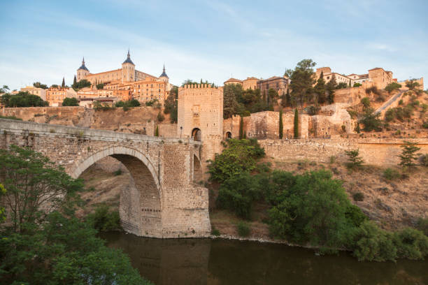 istock Alcantara Bridge in Toledo 1081679772