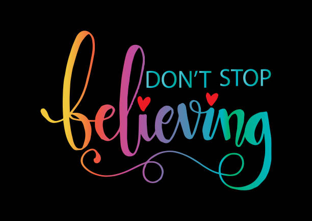 Women Christian T Shirt Don't Stop Believing Women Christian T Shirt Don't Stop Believing