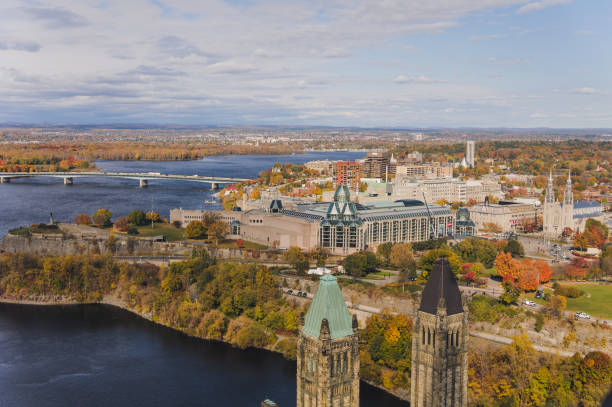 istock The view from Parliament hill on Ottawa river 1081683580