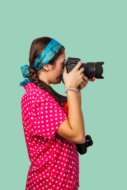 istock Photographer Vintage Girl 1081691890