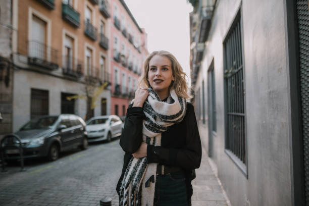istock Young woman at urban environment 1081698798