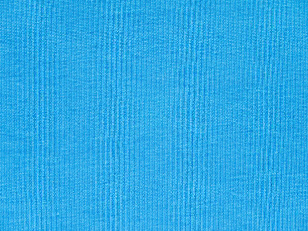 istock Light blue t-shirt cotton knitted fabric 1081718264