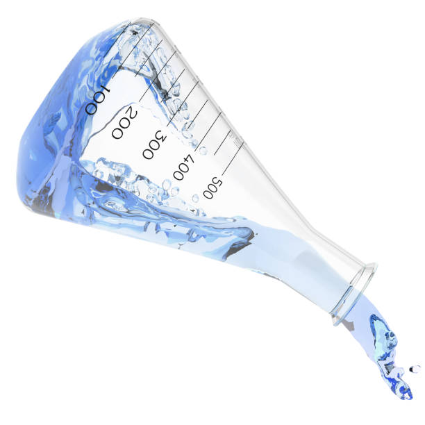 istock 3D rendering chemical test tube white background 1081718716