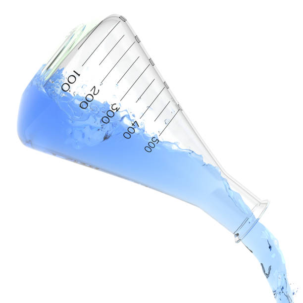 istock 3D rendering chemical test tube white background 1081718780