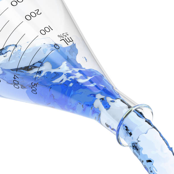 istock 3D rendering chemical test tube white background 1081719276