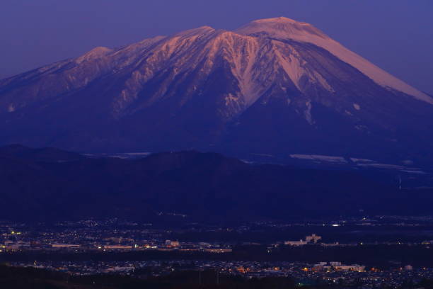 istock Mountains of sunrise 1081722458