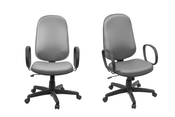 istock Office chair. Object isolated of white background 1081725756