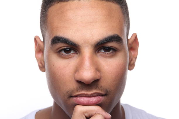istock Beautiful young happy commercial man with different poses 1081731920