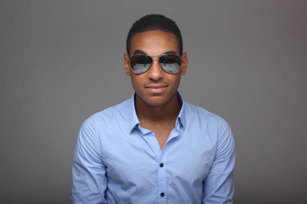 istock Beautiful young happy commercial man with different poses 1081734360