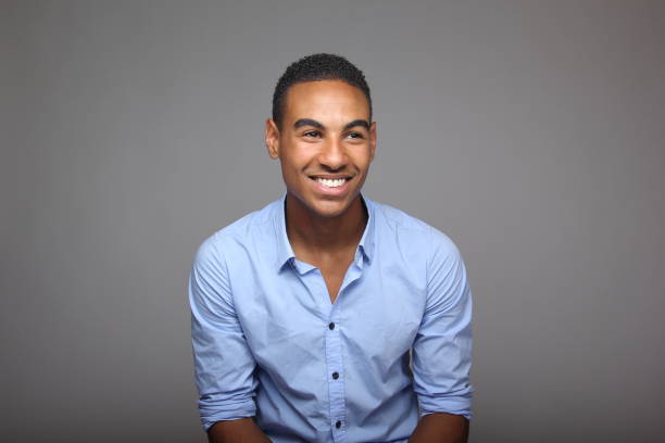 istock Beautiful young happy commercial man with different poses 1081734372