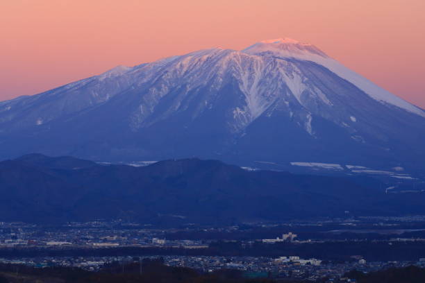 istock Mountains of sunrise 1081735986