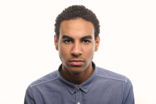 istock Portrait of a beautiful man doing funny poses 1081736786